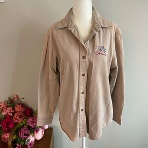 Yellowstone Embroidered Button-Up Shirt